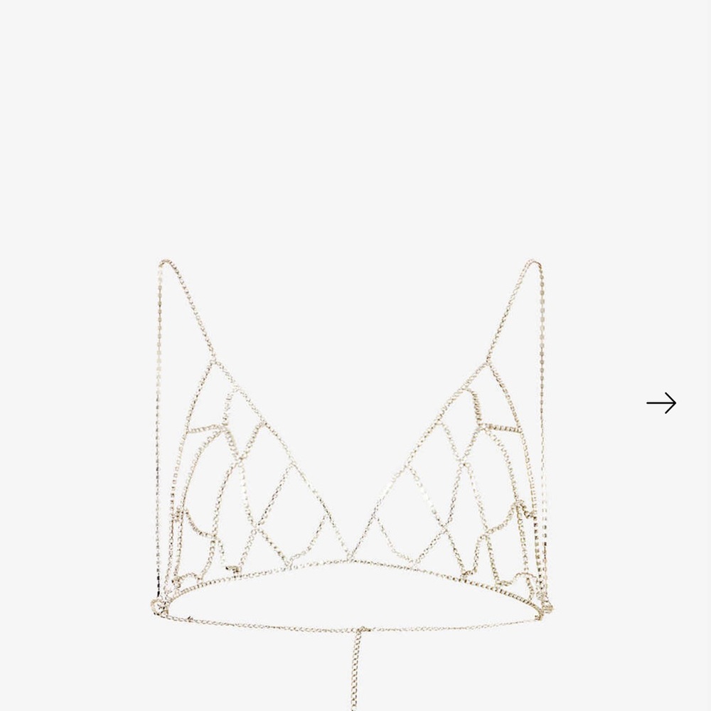 LOVE stories crystal bralette